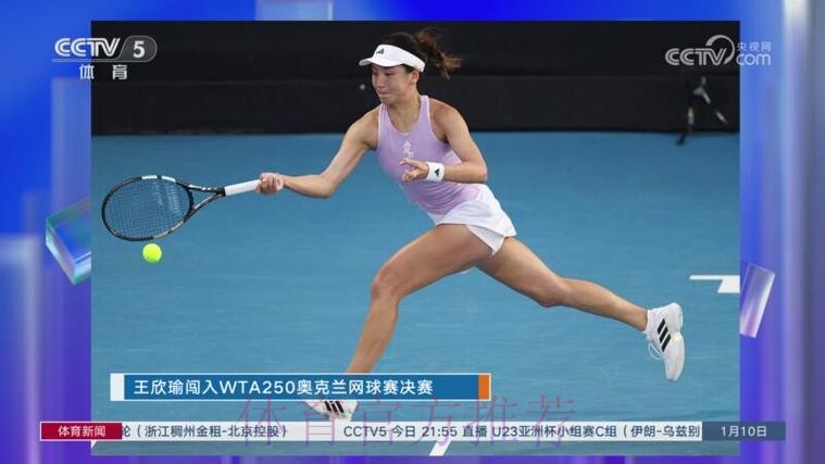 王欣瑜闯入WTA250奥克兰网球赛决赛 王欣瑜闯入WTA250奥克兰网球赛决赛